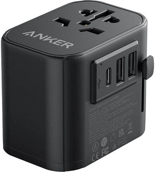 Anker PowerExtend USB-C Travel Adapter 30W Black Review &#8211; Best Price in UAE