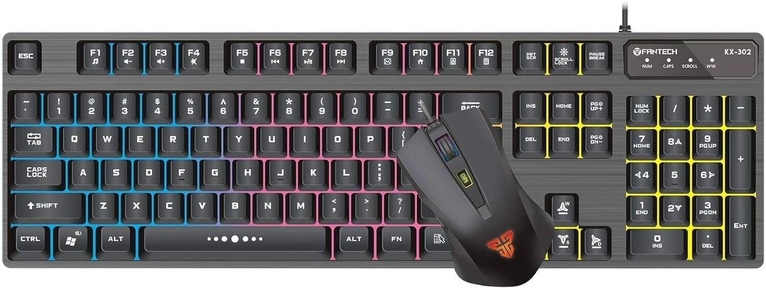 Fantech KX302 Major Gaming Keyboard &#038; Mouse Bundle Review: Value-Packed or Cheap Thrills?