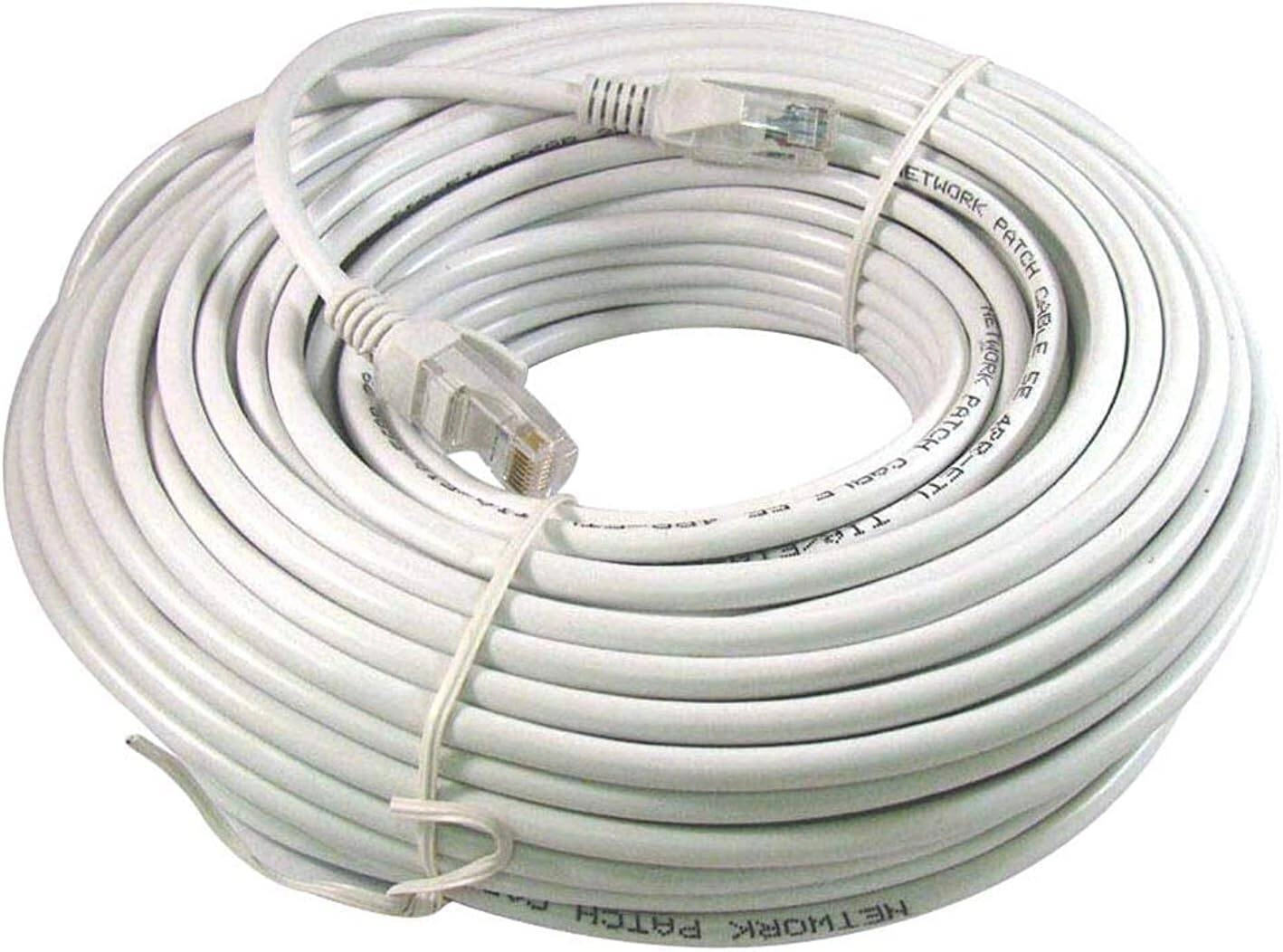 Ethernet Lan Network Cable (Grey, 50m) Review &#8211; Best Price in UAE