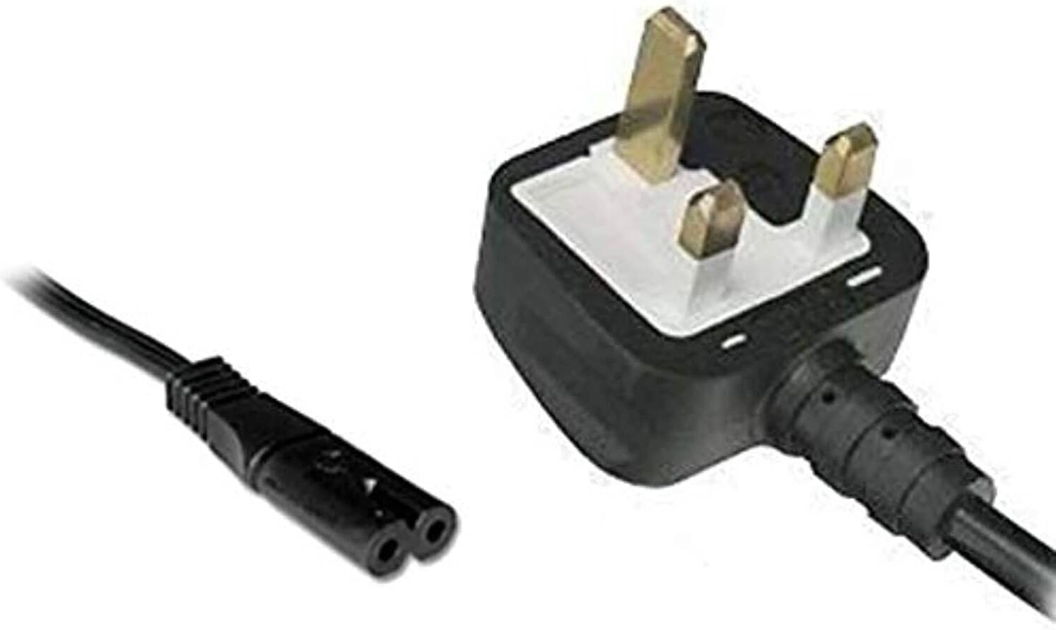 2 Pin Mains Power Lead Cable with Fuse UK Type 1.5 Meter Review