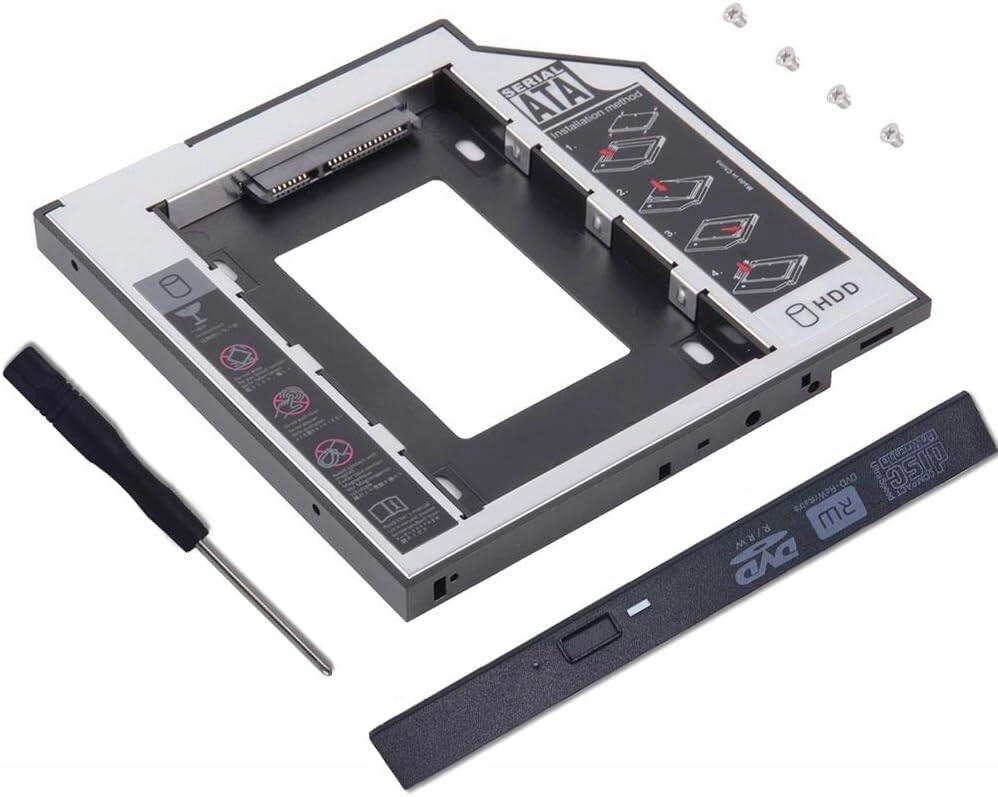 Universal Hard Drive Caddy Tray Review: Expanding Laptop Storage Made Easy