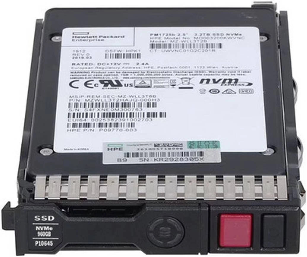 HPE P10645-001 NVMe x4 RI SFF SCN DS SSD 960GB Review &#8211; Best Price in UAE