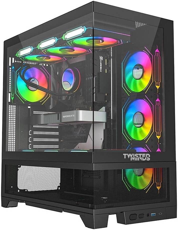 Twisted Minds Phantek-07 Mid Tower ATX Gaming PC Case Review &#8211; TM-245-3-B