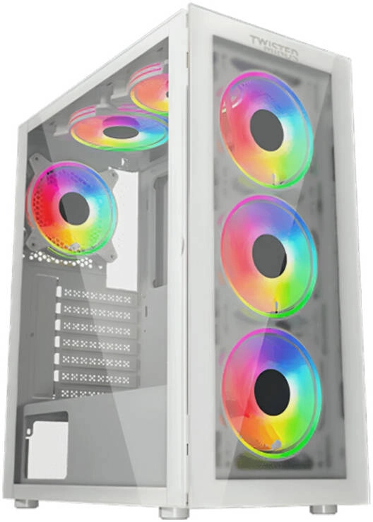 Twisted Minds Manic Shooter-03 ATX Mid Tower Gaming PC Case Review (TM350-18-W)