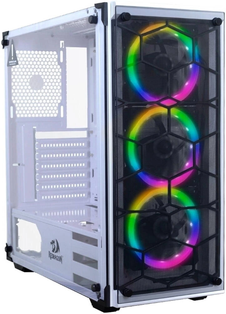 Redragon Wheeljack RGB Mid Tower Gaming Computer Case GC-606WH-3RGB Review