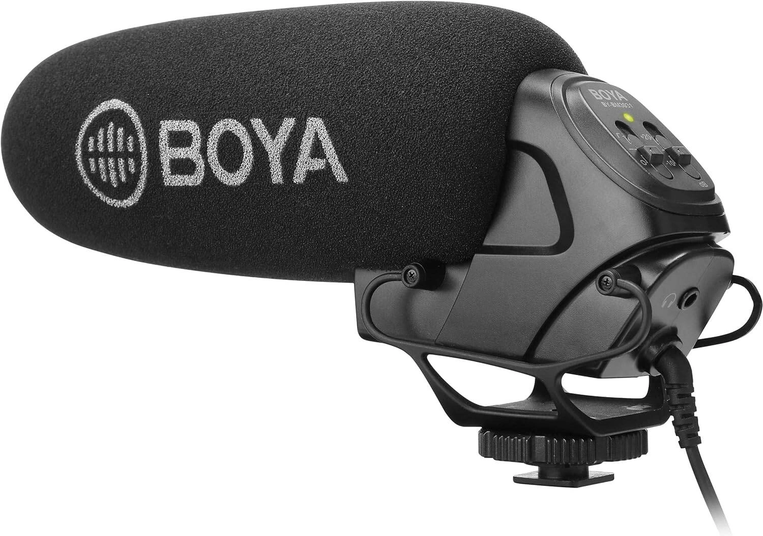 Boya BY-BM3031 Supercardioid Condenser Microphone Review &#8211; Sound for DSLRs, Camcorders, and More
