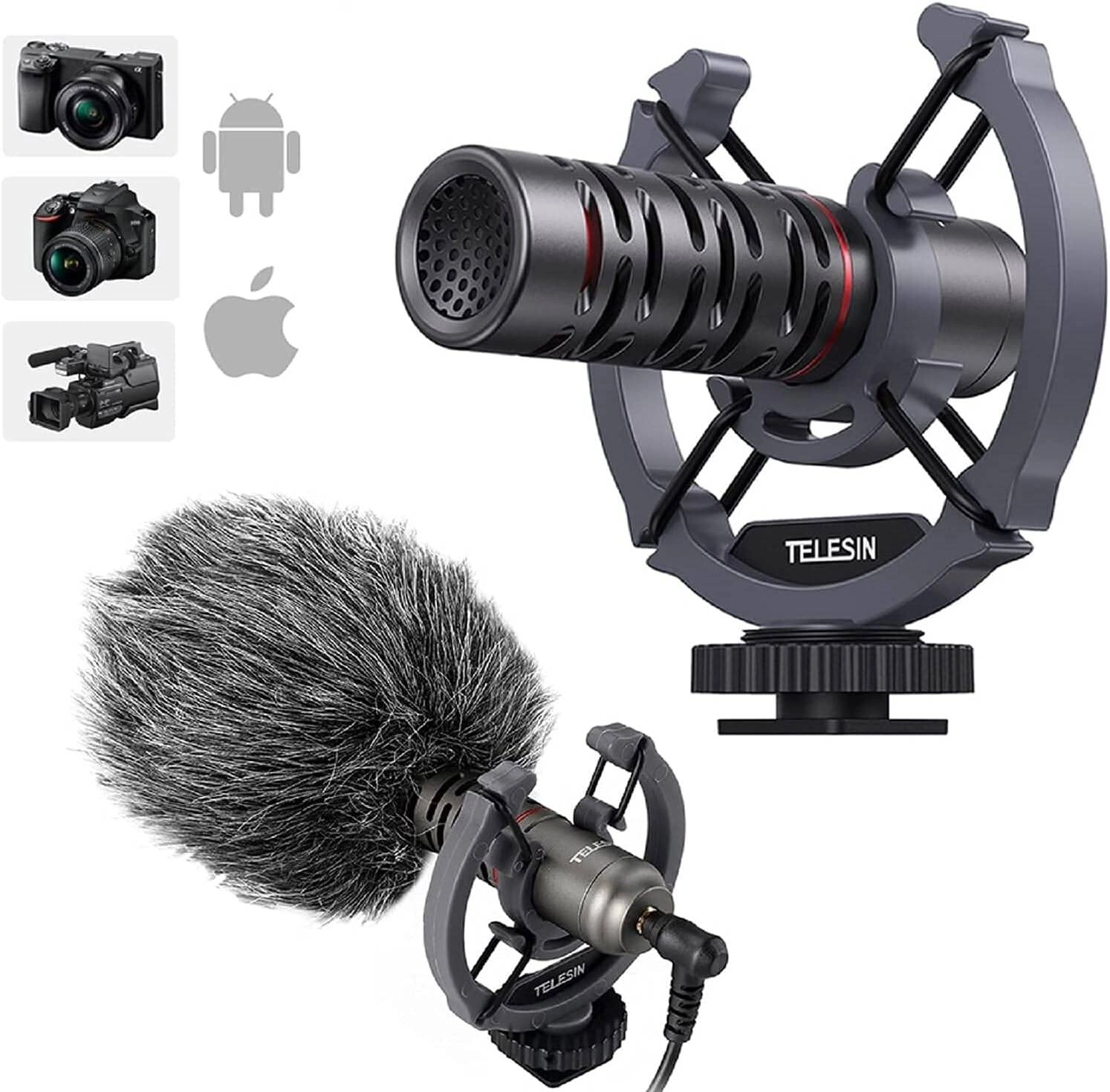 TELESIN Universal Compact On-Camera Microphone Review: A Budget-Friendly Option for Better Audio?