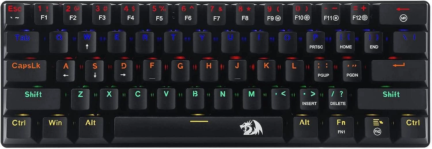 Redragon K613 Jax 60% Mechanical Keyboard Review &#8211; A Compact Typing Experience