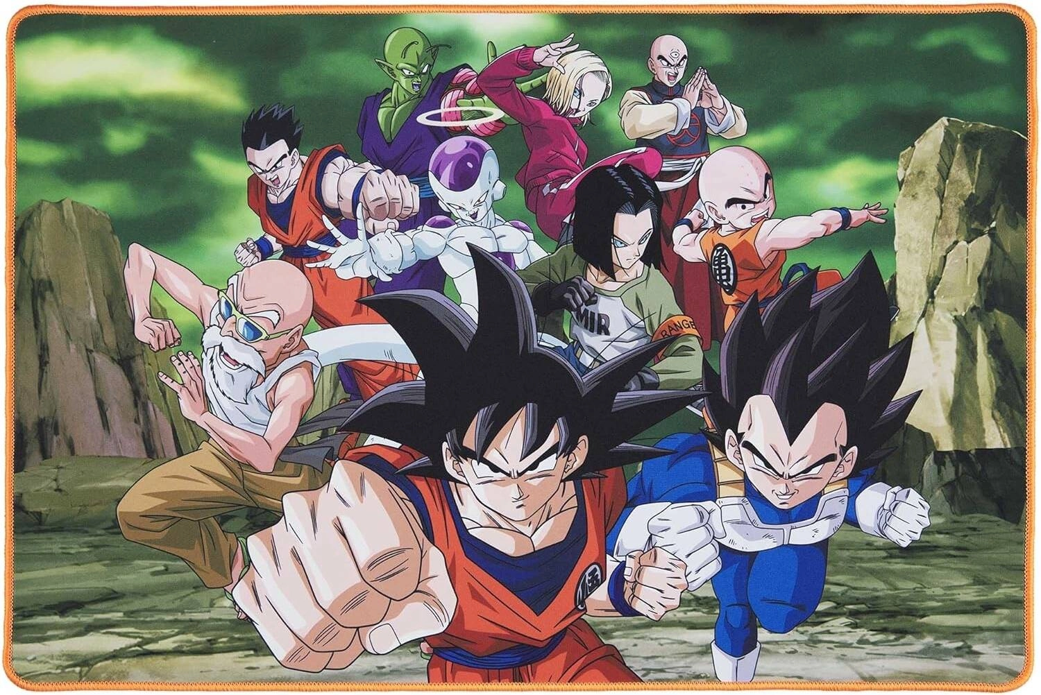 Dragon Ball Z &#8211; Rutschfestes Mauspad XL 60 mms x 40 mms &#8211; Offizielle Lizenz Buy, Best Price in UAE, Dubai, Abu Dhabi, Sharjah