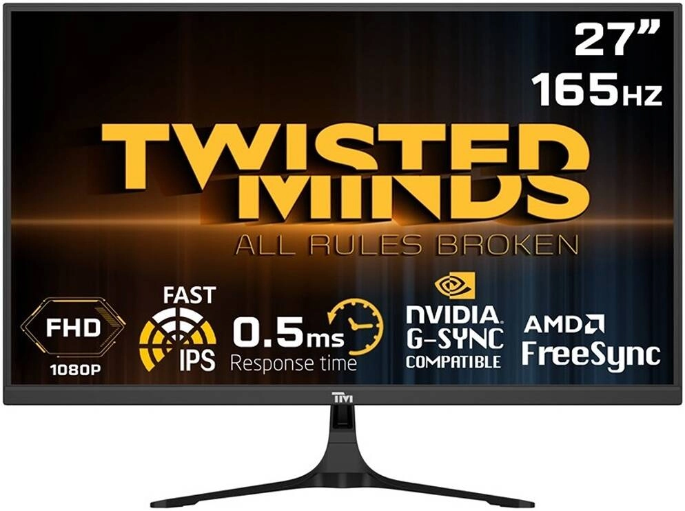Twisted Minds TM27FHD165IPS Gaming Monitor Review: A Smooth and Immersive Experience