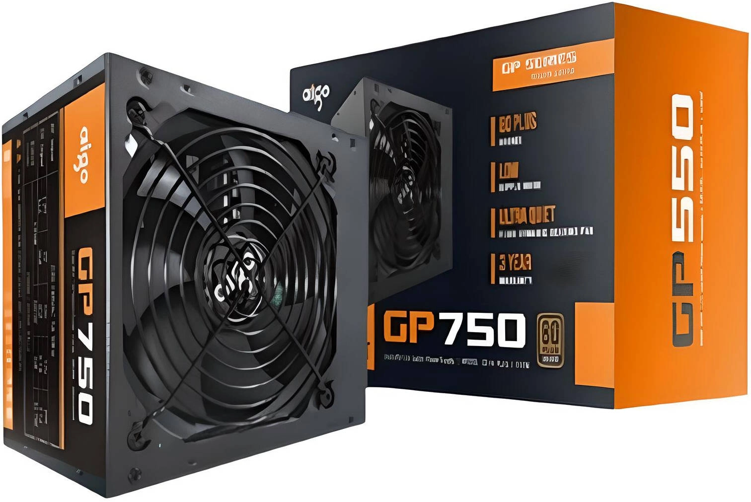 Aigo GP750 ATX 750W Desktop PC Power Supply Review &#8211; 80PLUS BRONZE Certified