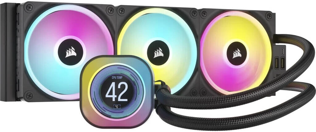 CORSAIR iCUE LINK H150i RGB AIO LCD &#8211; 360mm Radiator, 2.1” LCD Screen &#8211; Review