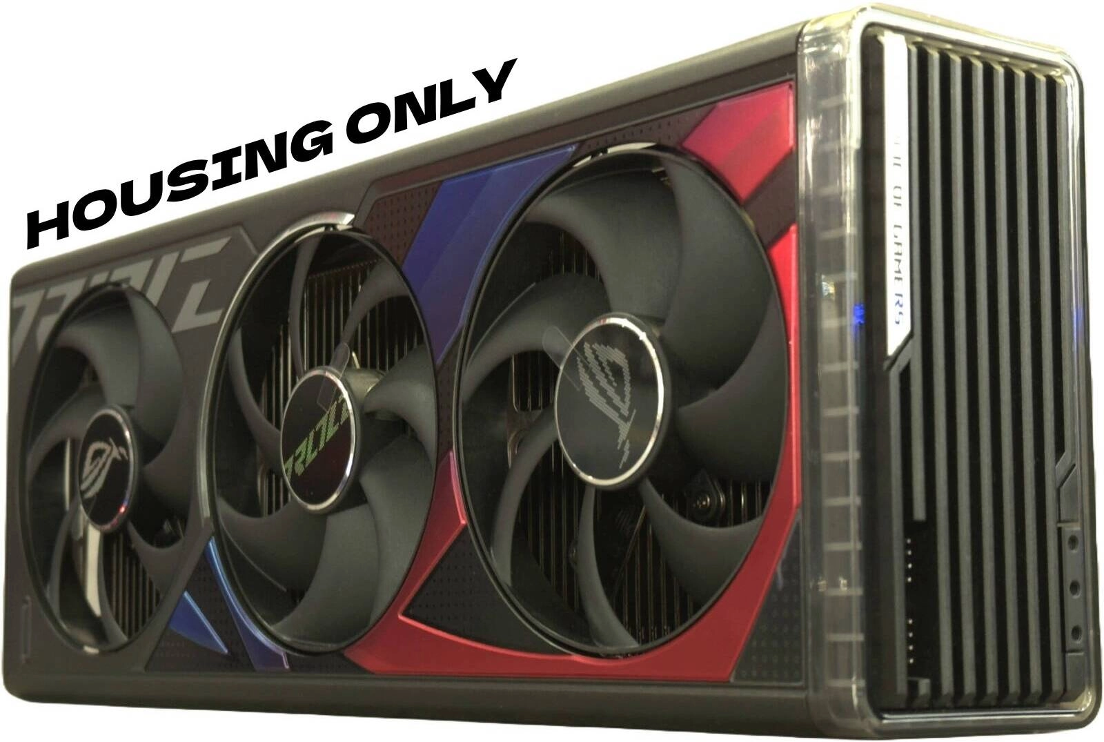 ASUS ROG Strix GeForce RTX 4090 Housing Review: Striking Aesthetic with RGB Lighting Accents