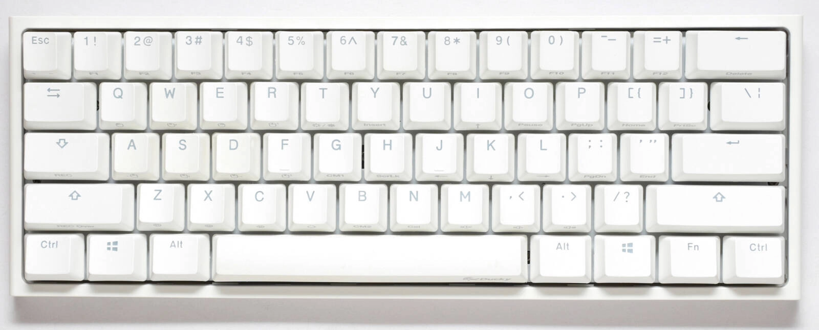 Ducky One2 Mini Pure White RGB V2 60% Gaming Keyboard Review &#8211; DKON2061ST-RUSPDWWT1