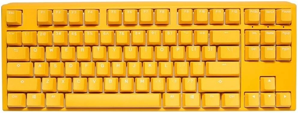 Ducky One 3 Yellow Ducky QUACK TKL 80% RGB Mechanical Gaming Keyboard Review