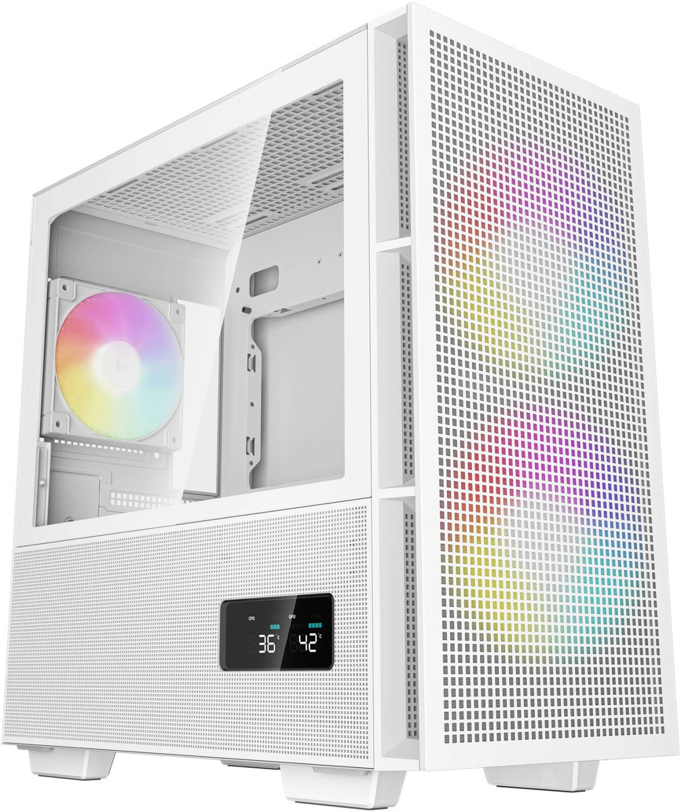 DeepCool CH360 Digital mATX Case Review: High Airflow &#038; RGB Lighting