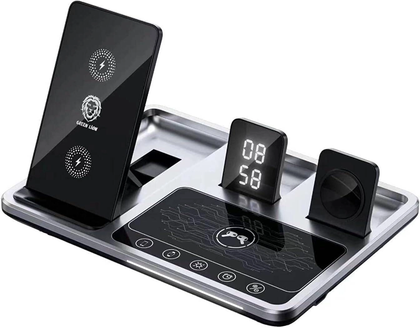 4 in 1 Wireless 15W Charging Station Dock Review &#8211; GREEN LION Buy