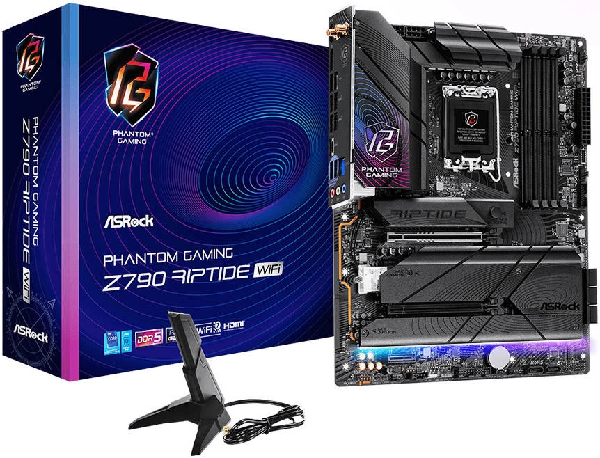 ASRock PHANTOM GAMING Z790 Riptide WiFi Review: A Deep Dive