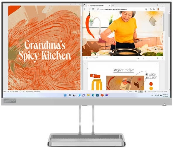 Lenovo L22i-40 Monitor Review: A 21.5&#8243; FHD IPS Display with 75Hz Refresh Rate
