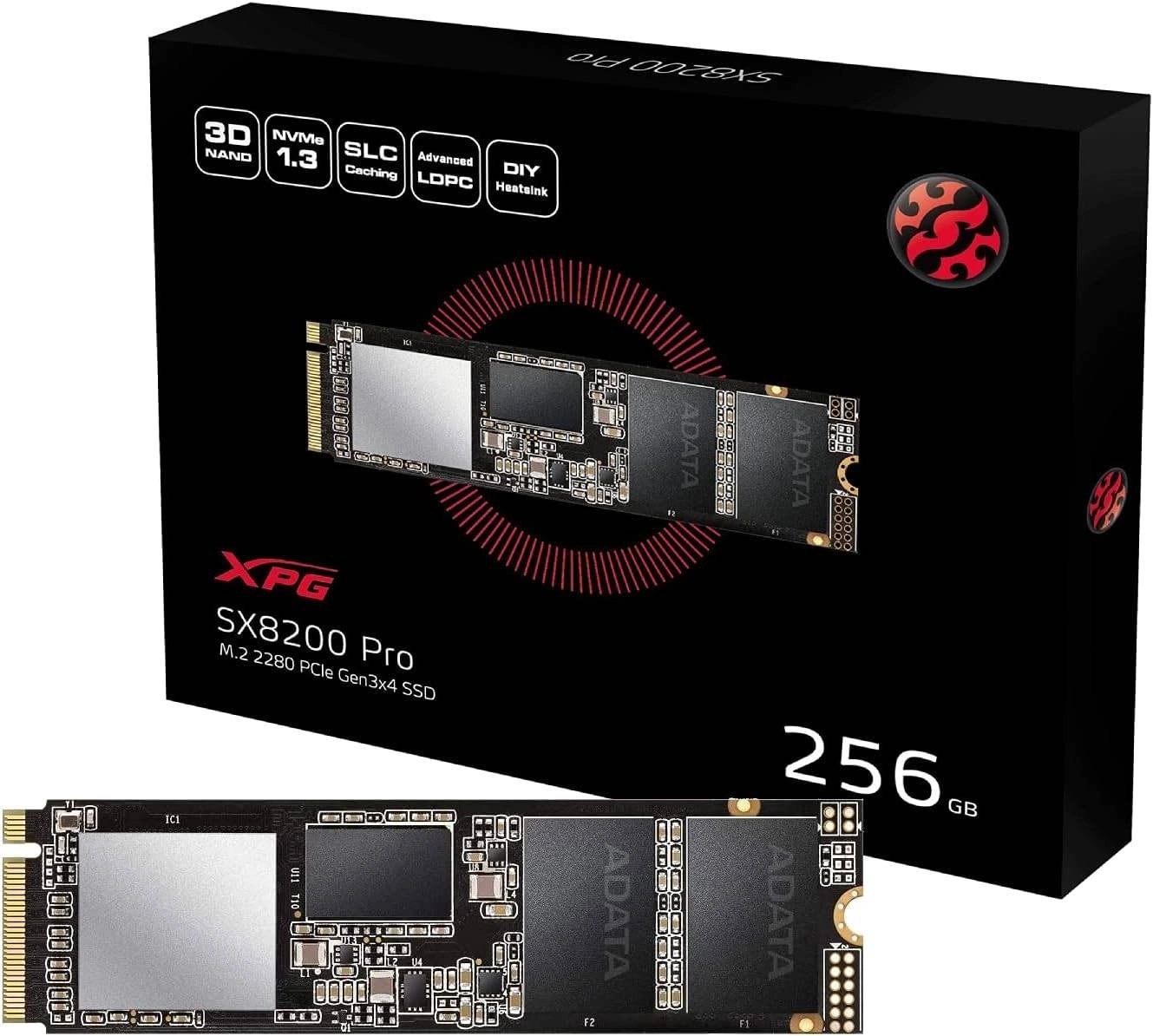 ADATA XPG SX8200 Pro 256GB NVMe M.2 Internal SSD Review