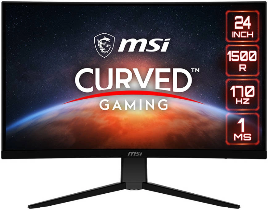 MSI Optix G242C 23.6&#8221; FHD Curved Gaming Monitor Review (9S6-3BB31H-009)