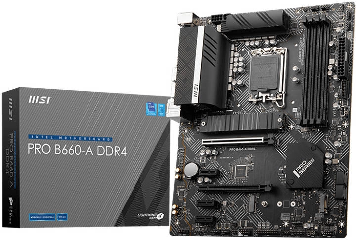 MSI Pro B660-A DDR4 ATX Motherboard Review (911-7D59-001)