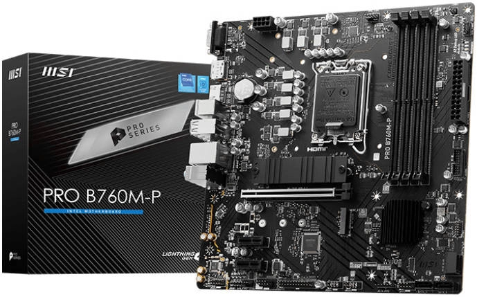 MSI PRO B760M-P DDR5 Review: A Solid Mid-Range Motherboard for 13th Gen Intel