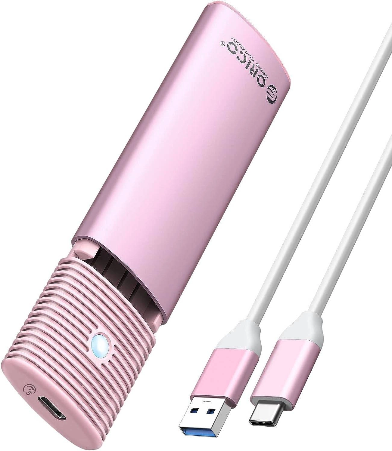 ORICO PWM2-PK-EP M.2 SATA SSD Enclosure Review: A Pink Powerhouse for Your Storage