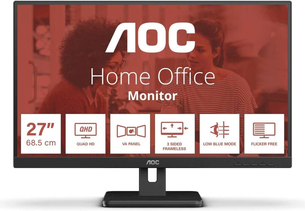 AOC Q27E3UAM Monitor Review: Immersive Viewing Experience