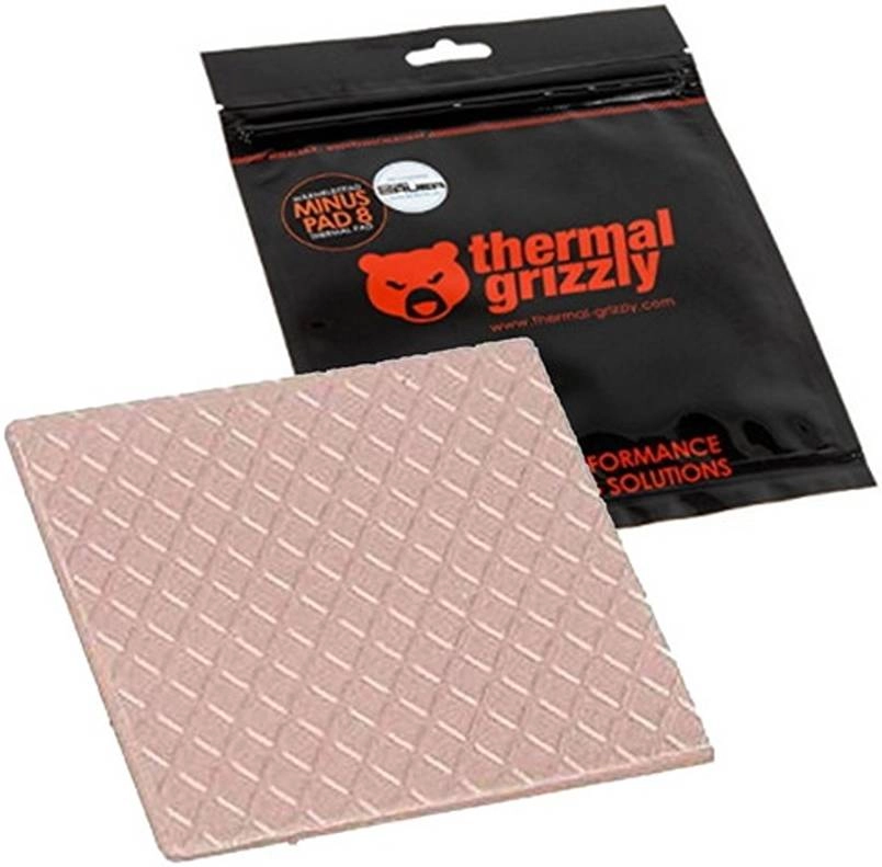 Thermal Grizzly Minus Pad 8 Review: 8w/mk Thermal Conductivity