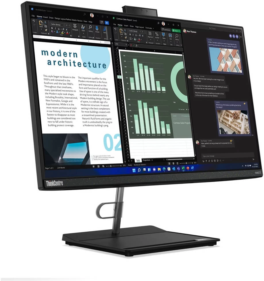 Lenovo ThinkCentre Neo 30a 24 AIO Desktop PC (12B000E6AX) Review