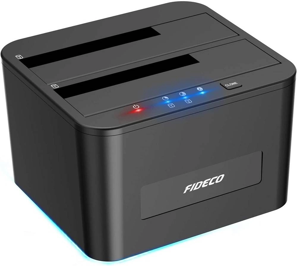 Fideco 2-Bay Hard Drive Docking Station Review: A Comprehensive Look | YPZ04-S2