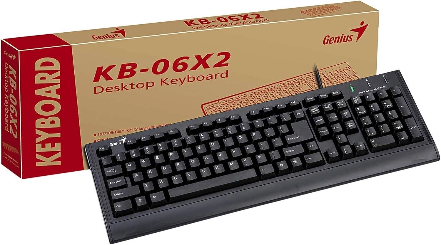 Genius KB-06X2 PS2 Wired English Keyboard Review: A Budget-Friendly Option
