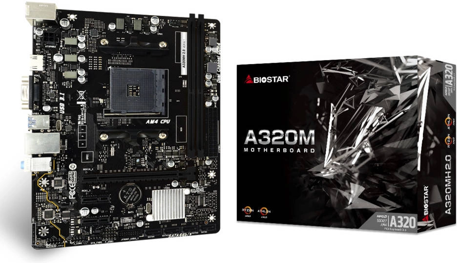 Biostar A320MH 2.0 Motherboard Review: A Budget-Friendly Choice for AMD Ryzen CPUs