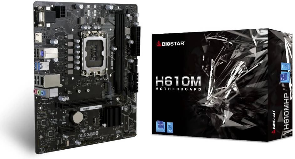 Biostar H610MHP Ver. 6.1 Micro ATX Intel Motherboard Review