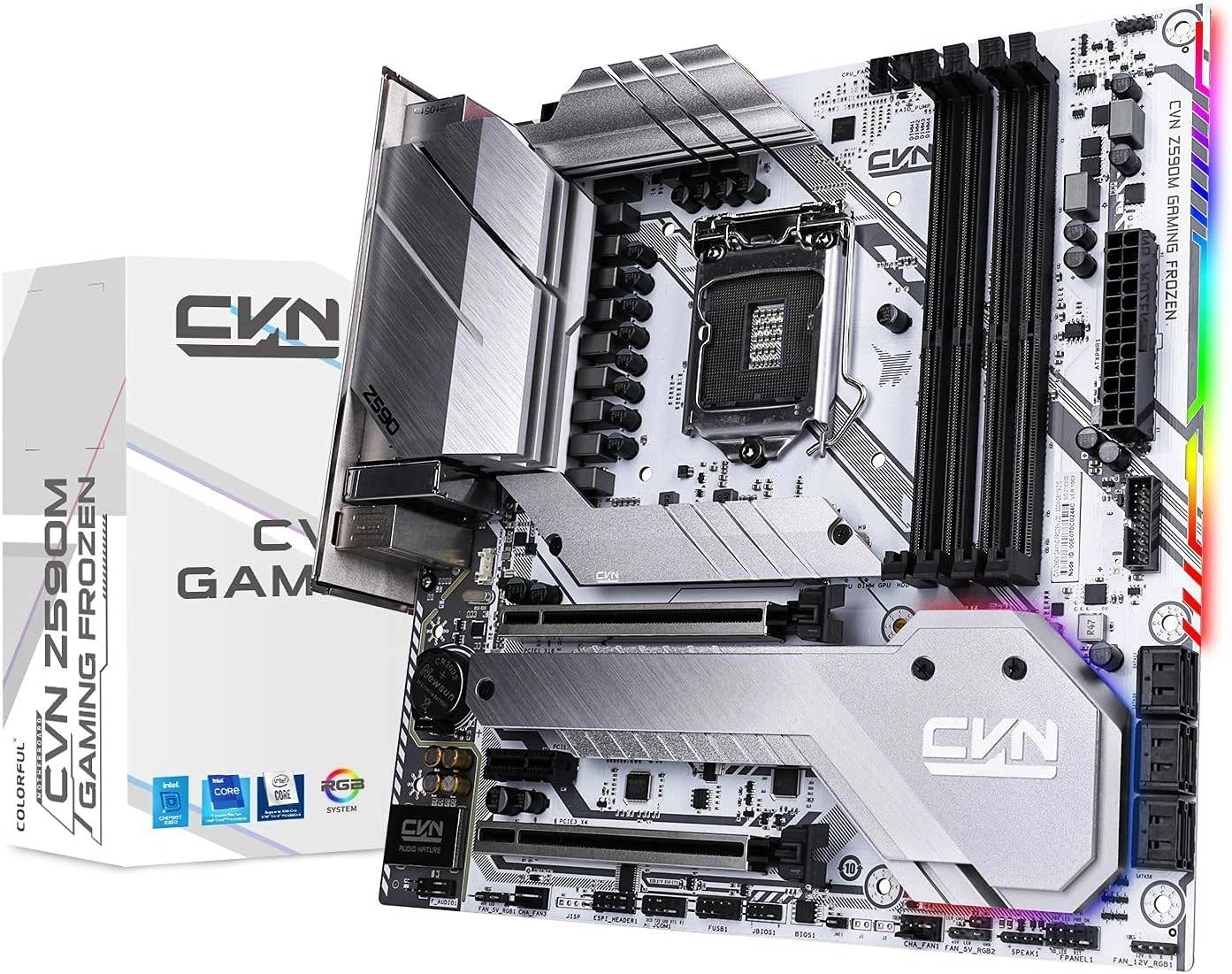 Colorful CVN Z590M Gaming Frozen V20 Review: A Solid Micro ATX Option for Gamers
