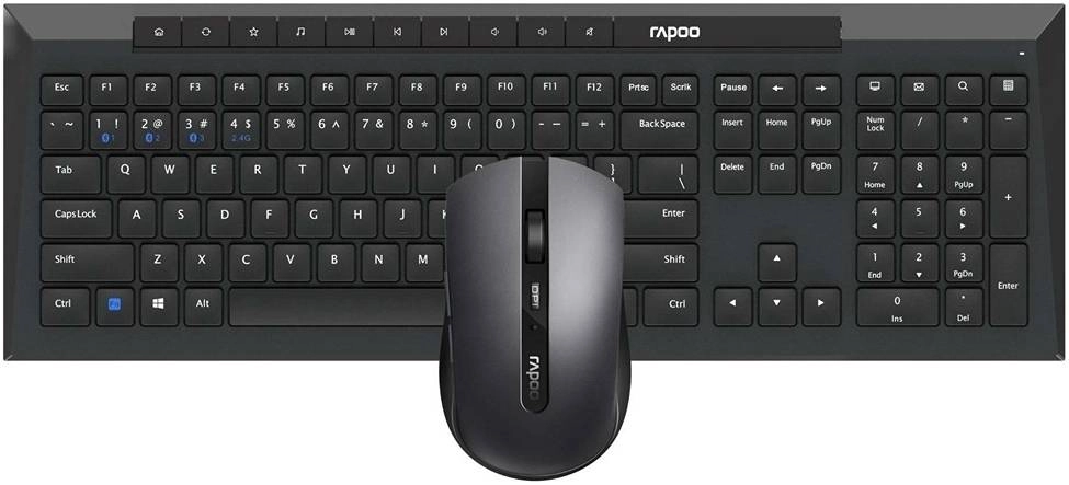 Rapoo 8210M Combo Mouse &#038; Keyboard Review: A Multi-Mode Solution for Your Desk