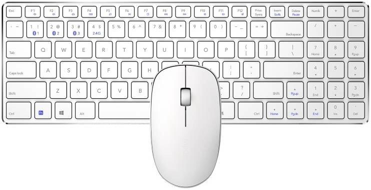 Rapoo 9300M Combo Mouse &#038; Keyboard Review: Multi-Mode Connectivity &#038; Stylish Design
