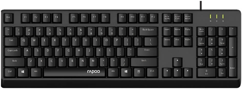 Rapoo NK1900 Wired Keyboard Review: A Budget-Friendly Option for UAE Users