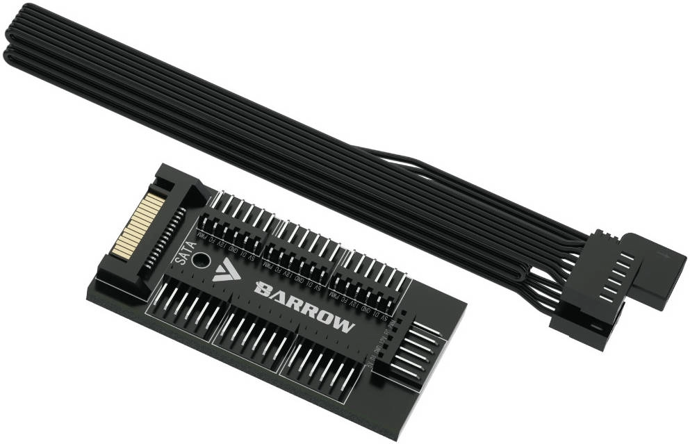 Barrow DK401-7 7 Way Full Function RGB and Fan Hub Network Review