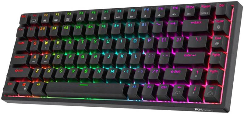 RK Royal Kludge RK84 Tri Mode Hot Swapable RGB Mechanical Gaming Keyboard Review (Red Switch)