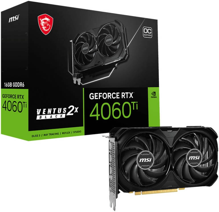 MSI GeForce RTX 4060 Ti VENTUS 2X BLACK OC Review (912-V517-005)