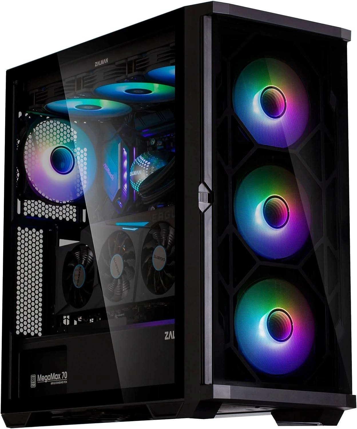 Zalman Z10 Duo ATX Mid-Tower Gaming PC Case Review: A Stylish and Functional Choice