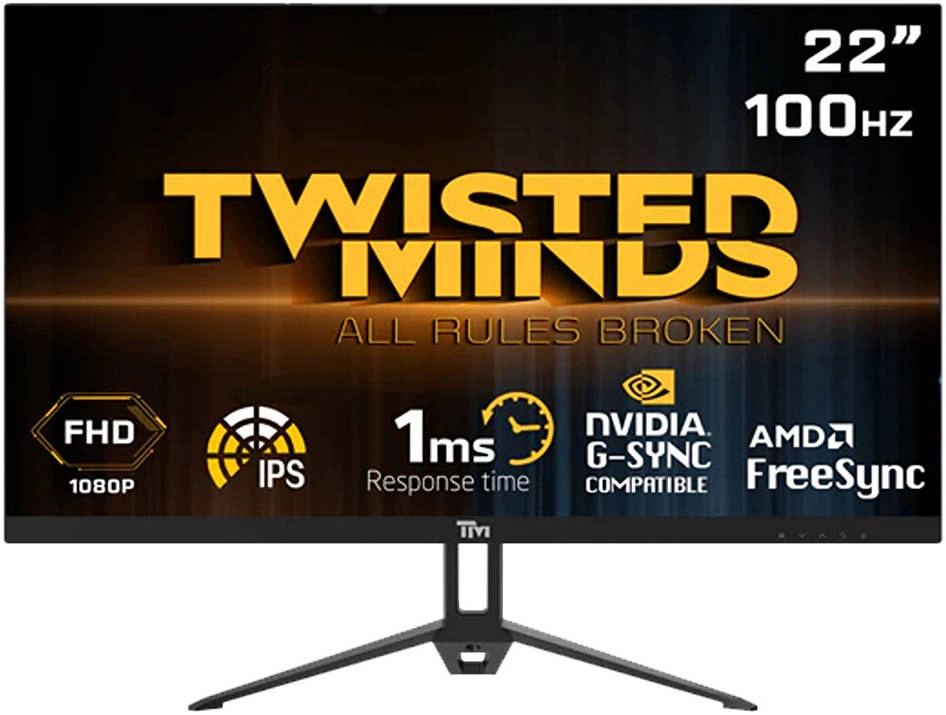 Twisted Minds TM22FHD100IPS 22&#8243; FHD Gaming Monitor Review &#8211; Tech Blog