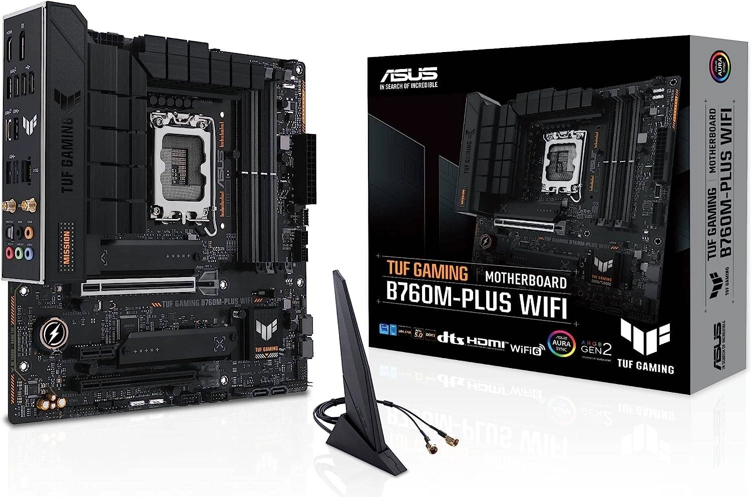 ASUS TUF Gaming B760M-PLUS WIFI LGA1700 mATX Motherboard Review