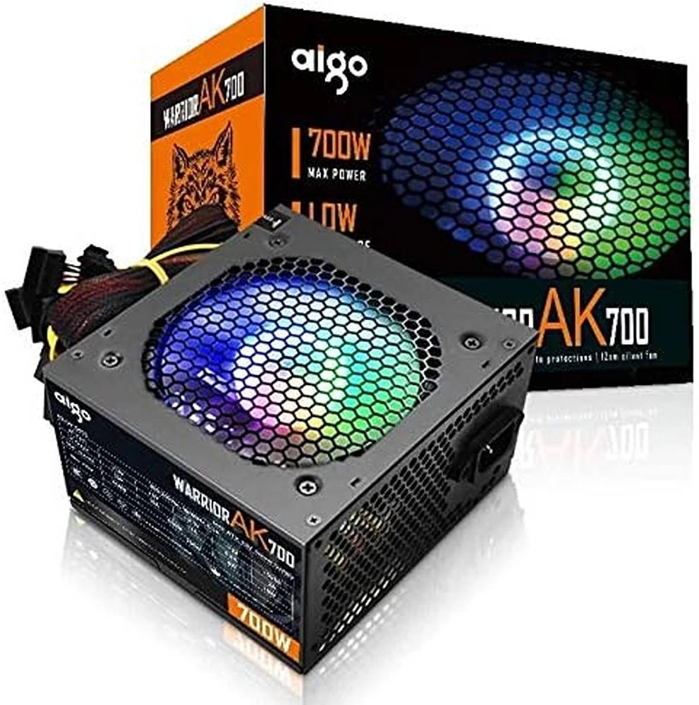 Aigo Warrior AK700 Max Power Supply Review: 700W of Power and RGB Flair