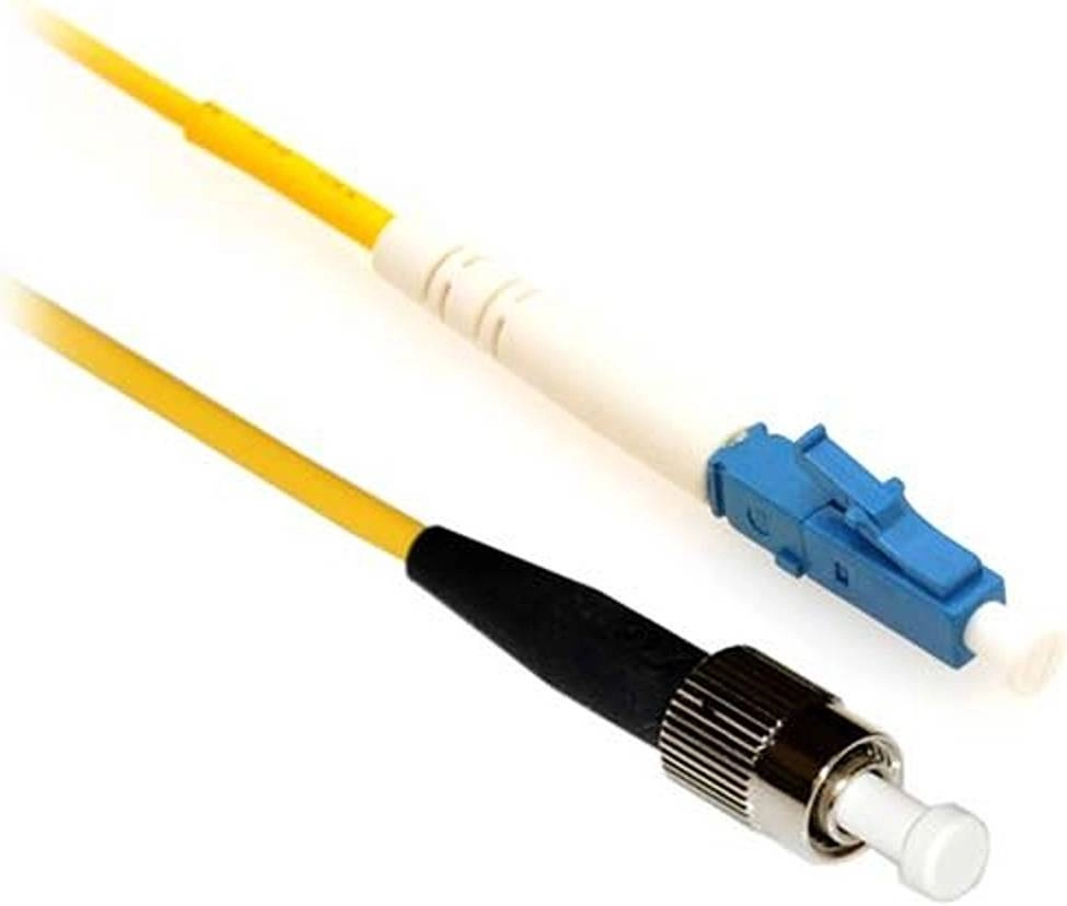 Generic LC/FC Simplex 9/125 Single Mode Fiber Patch Cable Review: 2m, Yellow