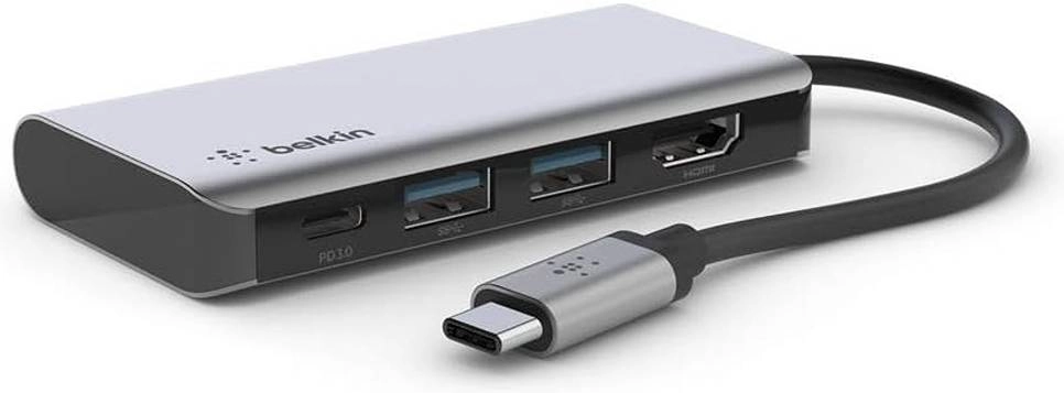 Belkin USB C Hub AVC006btSGY Review: A 4-in-1 Multi-Port Laptop Dock