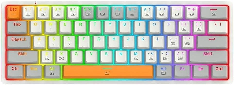 Redragon Akali 60% Mechanical Keyboard (K642WGO-RGB) Review: Compact, Customizable, and Affordable