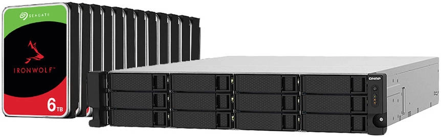 QNAP TS-1232PXU-RP-4G 12-Bay NAS Enclosure Review: Powerful Storage Solution